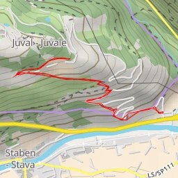 route thumbnail Archäologischer Wanderweg - Kastelbell-Tschars - Castelbello-Ciardes