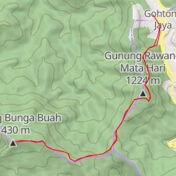 route thumbnail Gunung Bunga Buah