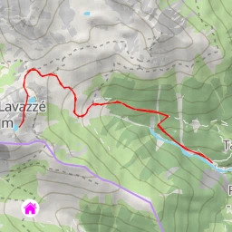 route thumbnail Goldlahnsee - Laghetto Cima Lavazzè Superiore