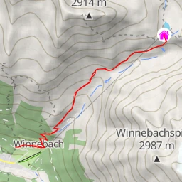 route thumbnail Winnebachseehütte