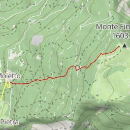 route thumbnail Rifugio Finonchio Fratelli Filzi