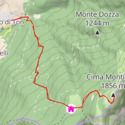 route thumbnail Cima Monticello