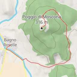 route thumbnail Poggio di Moscona