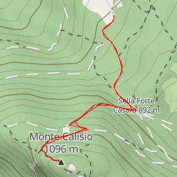 route thumbnail Monte Calisio