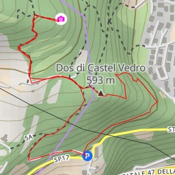 route thumbnail Via per Castel Vedro - Trento