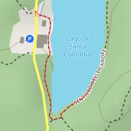 route thumbnail Lago di Santa Colomba