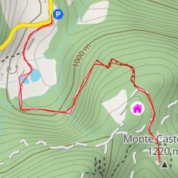 route thumbnail Monte Castelliero