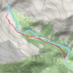 route thumbnail Aglsbach (Sennerbodenalm) - Burkhartklamm (Wasserfall)