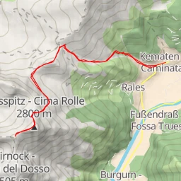 route thumbnail Amthorspitze - Cima Gallina