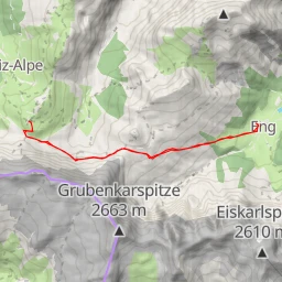 route thumbnail Falkenhütte