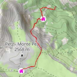 route thumbnail Schlernhaus - Rifugio Bolzano