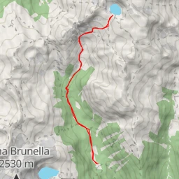 route thumbnail Lago di Cima d'Asta - Trodo dei Aseni