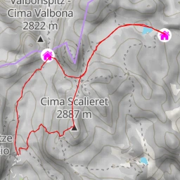 route thumbnail Rifugio Antermoia