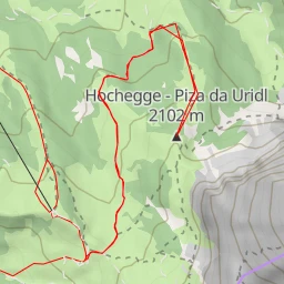 route thumbnail Hochegge - Piza da Uridl