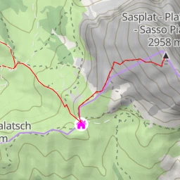 route thumbnail Sasplat - Plattkofel - Sasso Piatto