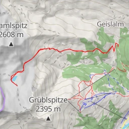 route thumbnail TFW 027 - Torseen 2258m - Zirbenweg Wattener Lizum