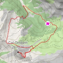 route thumbnail Col Ombert