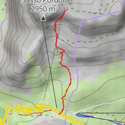 route thumbnail Rifugio Forcella Pordoi