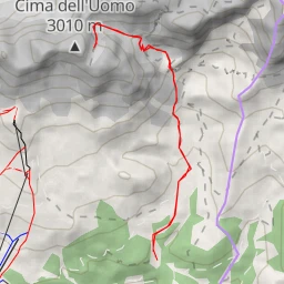 route thumbnail Cima dell'Uomo