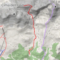 route thumbnail Cima Cadine