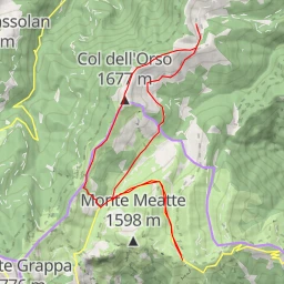 route thumbnail Malga DOC - Cima Grappa