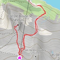 route thumbnail Col De Bousc