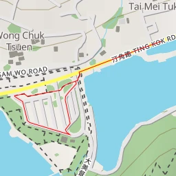 route thumbnail 汀角路 Ting Kok Road - 汀角路 Ting Kok Road - 大埔區 Tai Po District