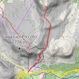 route thumbnail Punta Sud di Fanes - Südliche Fanisspitze