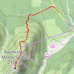 route thumbnail Rauhkofel - Monte Scabro