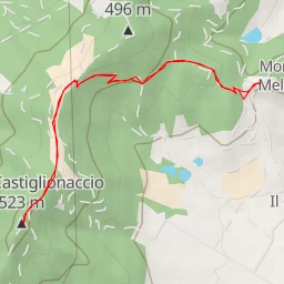 route thumbnail Monte Castiglionaccio