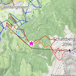 route thumbnail Westgipfelhütte