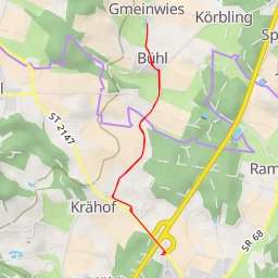 route thumbnail Bühl