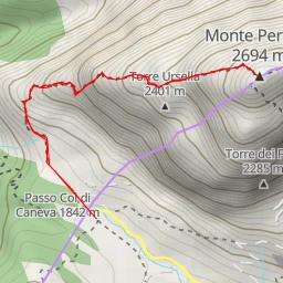 route thumbnail Monte Peralba