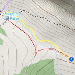 route thumbnail Rifugio Sorgenti del Piave