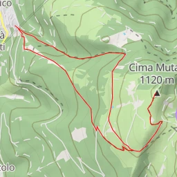 route thumbnail Cima Mutali