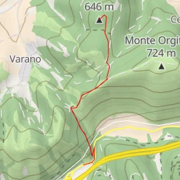 route thumbnail Monte di Marischio