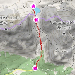 route thumbnail Wolayerseehütte