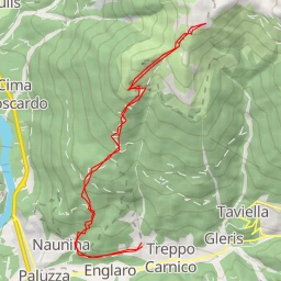 route thumbnail Località Saverie - Treppo Ligosullo