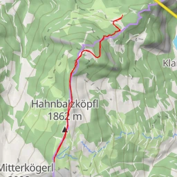 route thumbnail Amoser Höhe - Bettlersteig