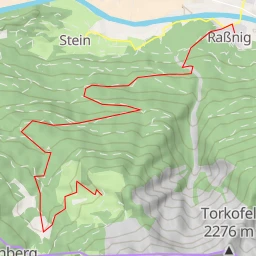 route thumbnail Steiner Alm - Dellach im Drautal