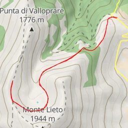 route thumbnail Monte Pian Falcone