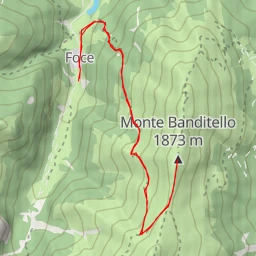 route thumbnail Monte Banditello