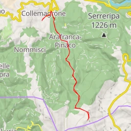 route thumbnail Colle Frontino