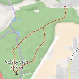 route thumbnail Volský vrch