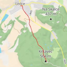 route thumbnail Krkavec