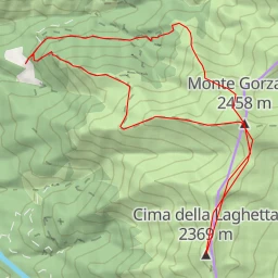 route thumbnail Cima della Laghetta