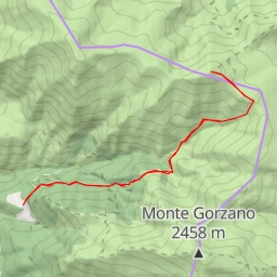 route thumbnail Pizzo di Moscio