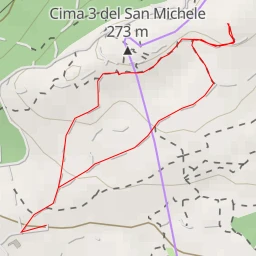 route thumbnail Monte San Michele / Debela griža