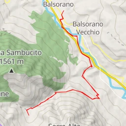 route thumbnail Rifugio Sambucito