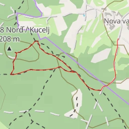 route thumbnail Quota 208 Nord / Kucelj